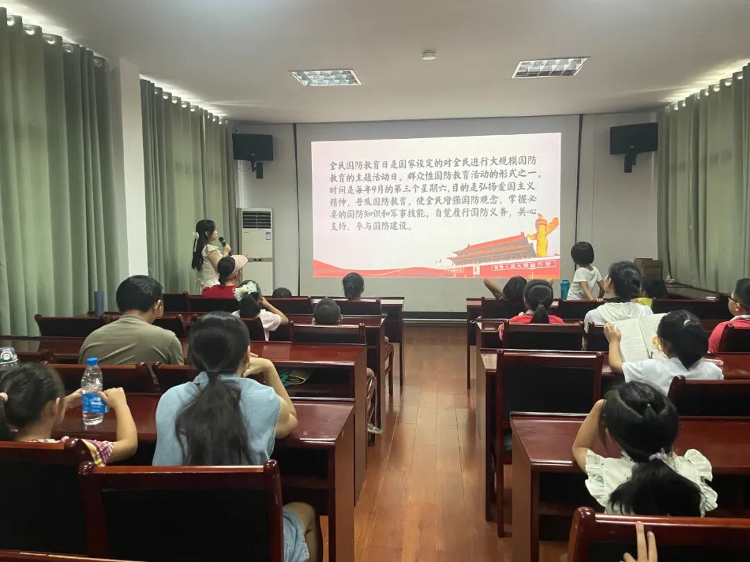 宜丰县博物馆国防科普小课堂社教活动