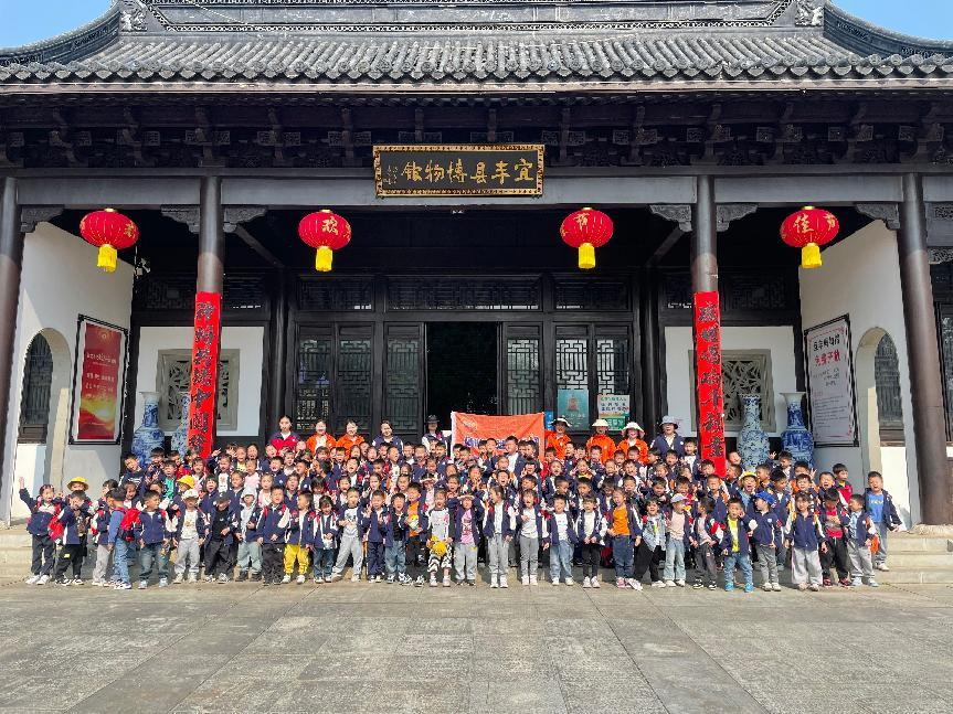 福临新城幼儿园“萌动”宜丰博物馆，科普之旅欢乐启航